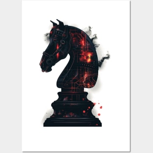 Chess horse Posters and Art